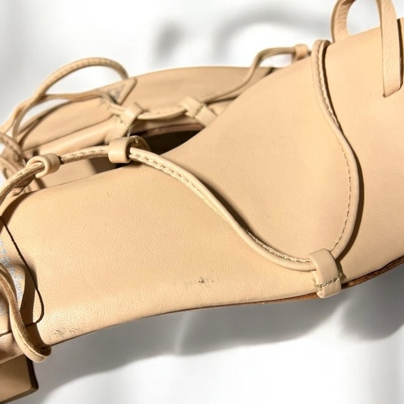 🌻Jeffrey Campbell Wraparound Leather Ankle Strap Agate Sandal  Size 9/40 - Picture 12 of 12